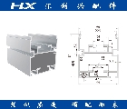 HLX-8466-115铝型材